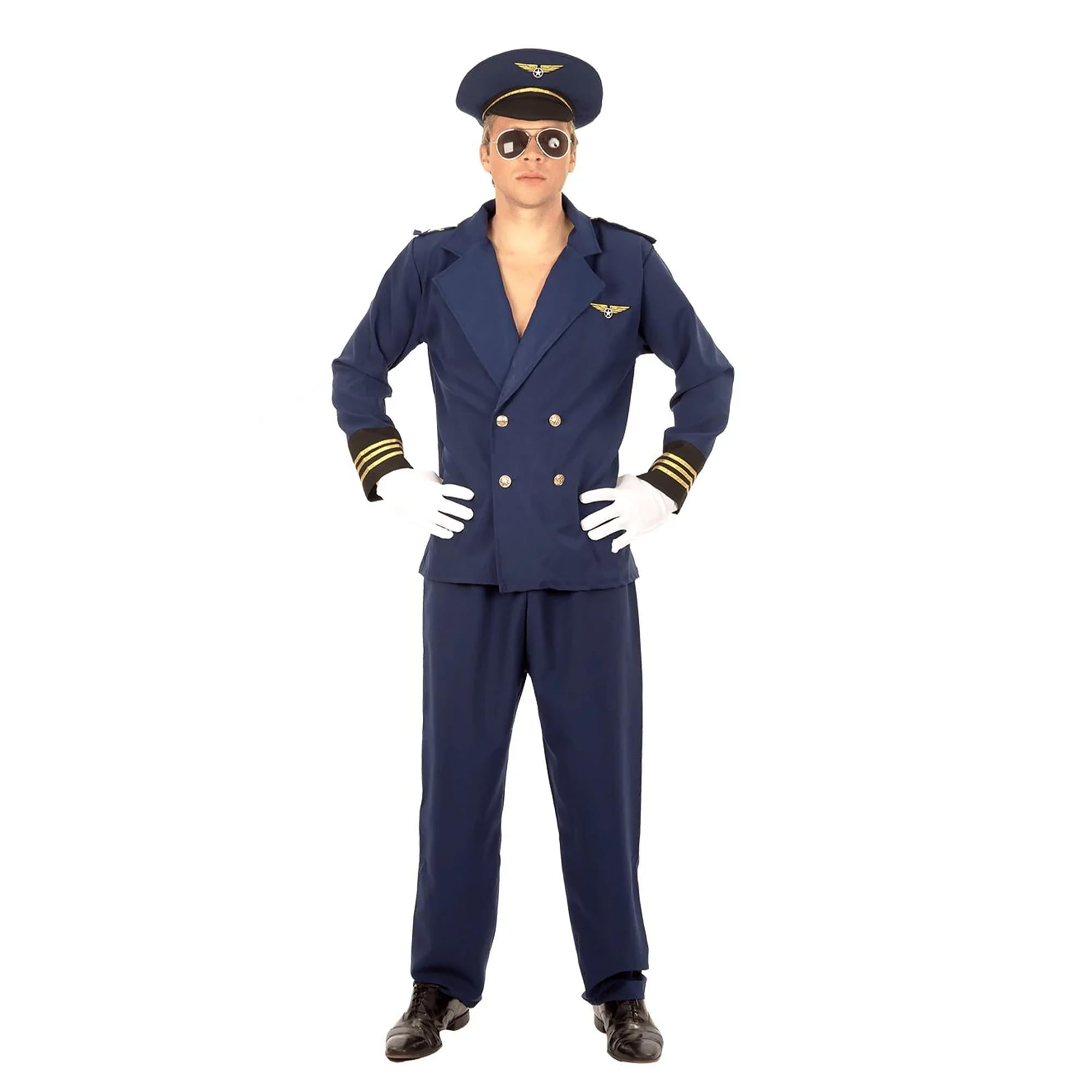 Flight Captain Std Adult Costume