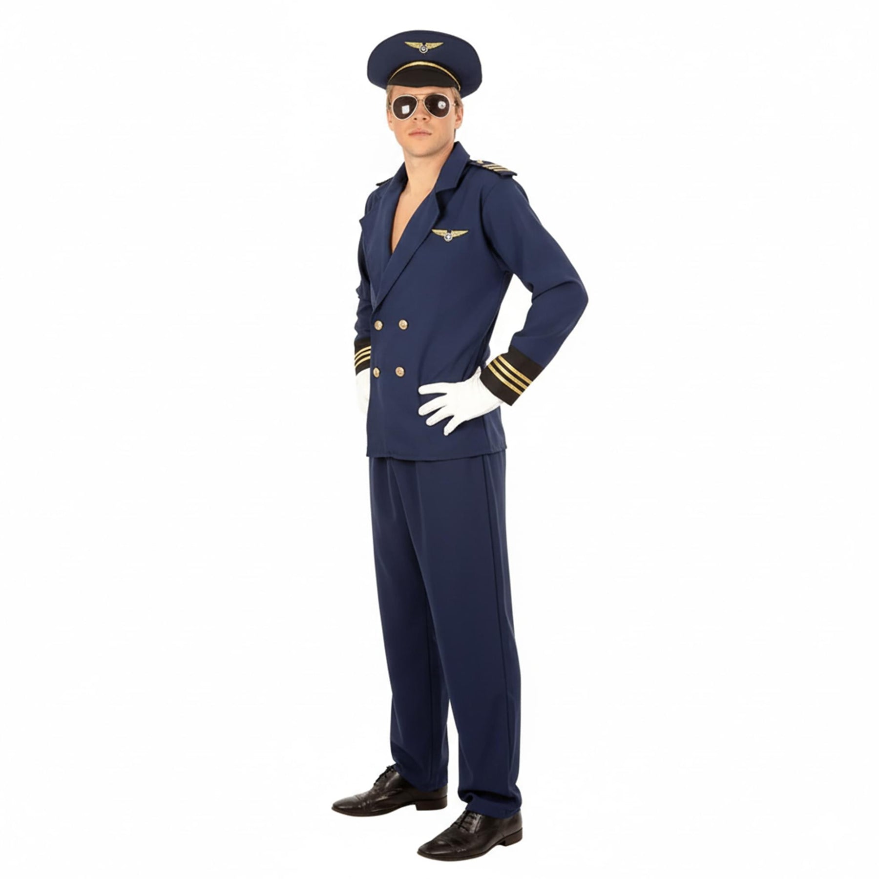 Flight Captain Std Adult Costume