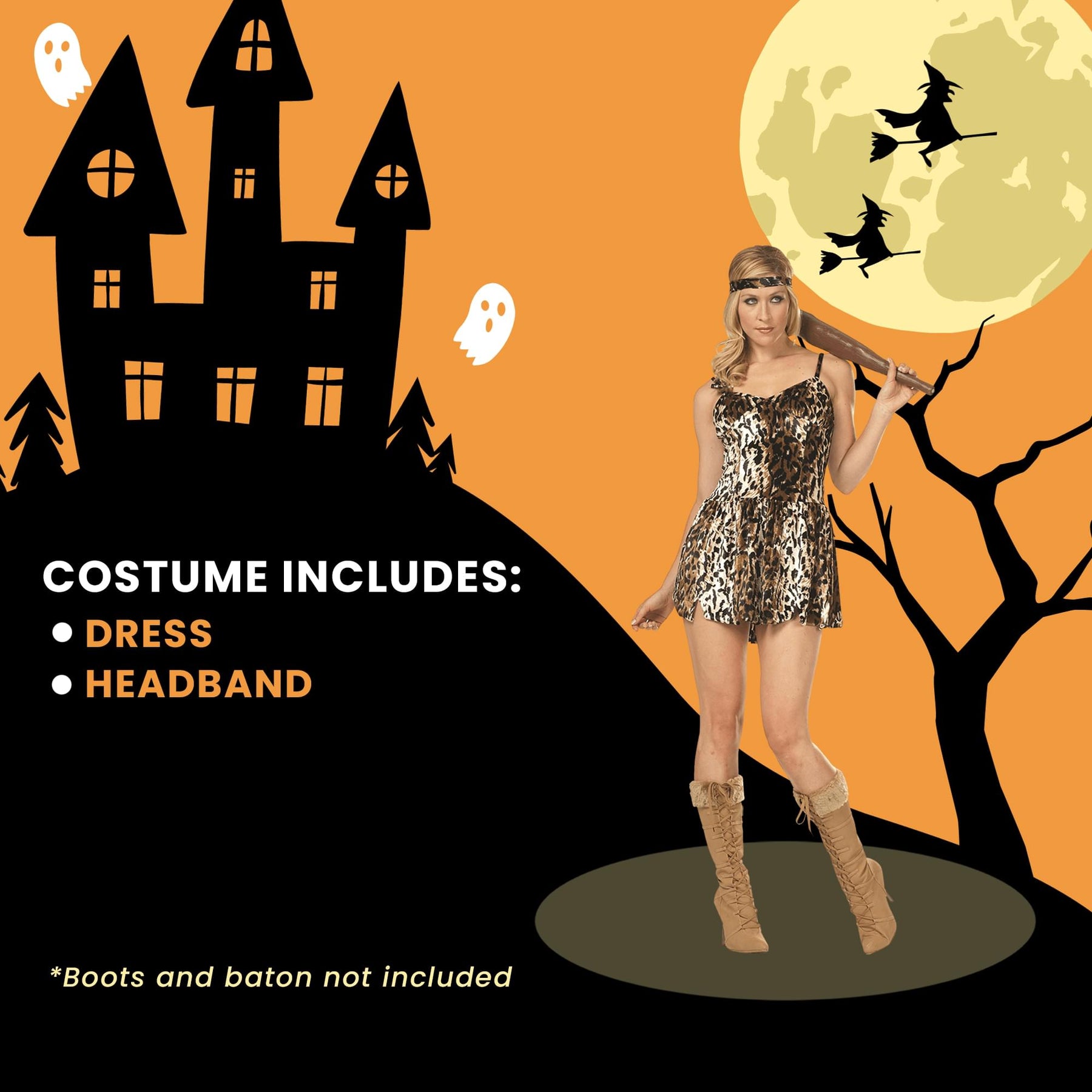 Cave Babe Adult Costume
