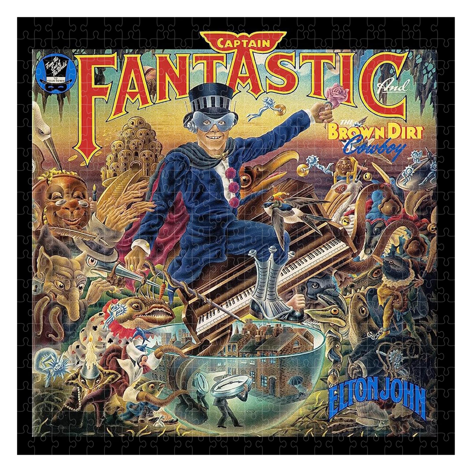 Elton John Captain Fantastic 500 Piece Jigsaw Puzzle