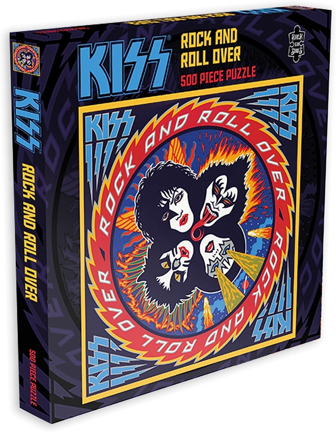 KISS Rock And Roll Over 500 Piece Jigsaw Puzzle