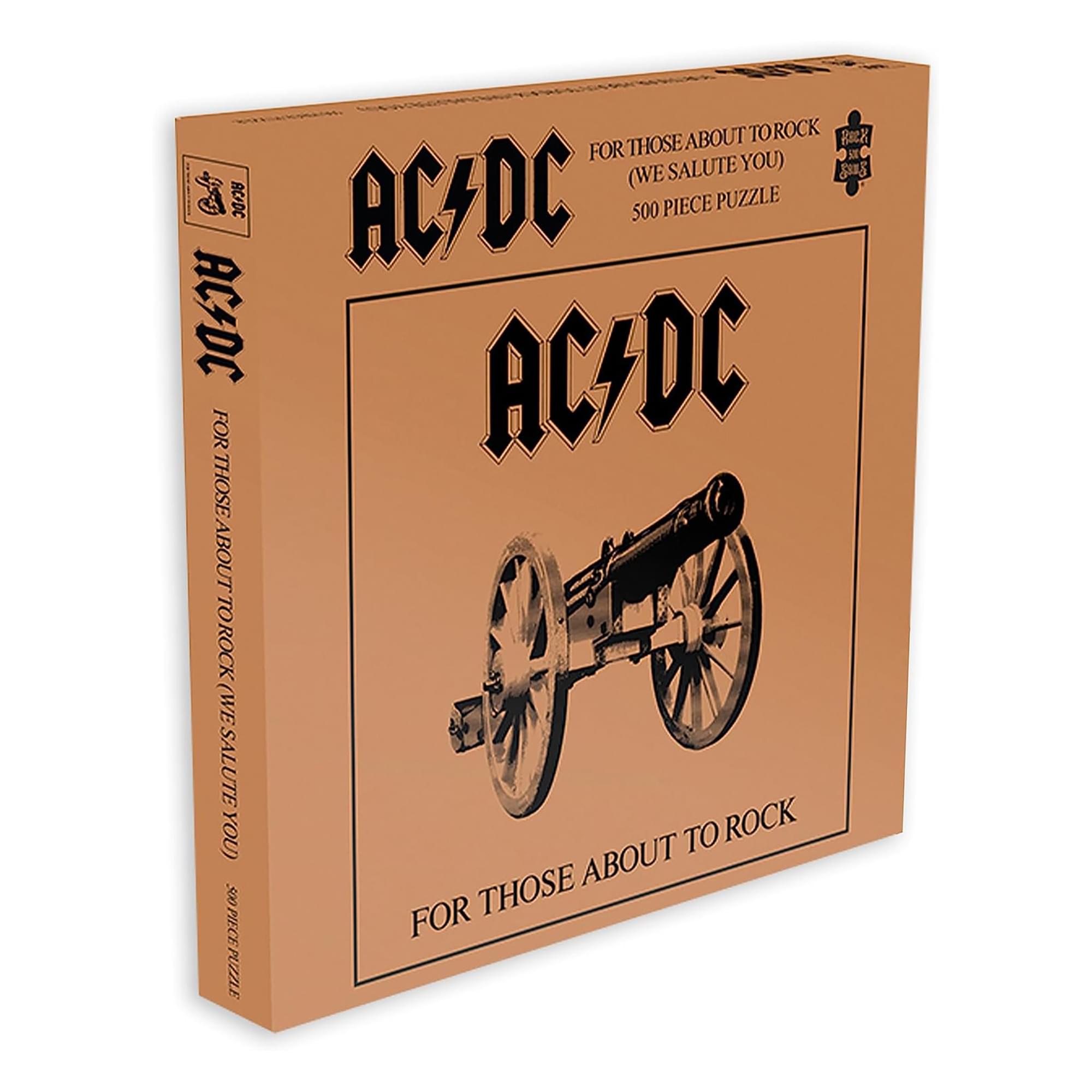 AC/DC For Those About To Rock 500 Piece Puzzle | Free Shipping