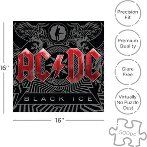 AC/DC Black Ice 500 Piece Jigsaw Puzzle