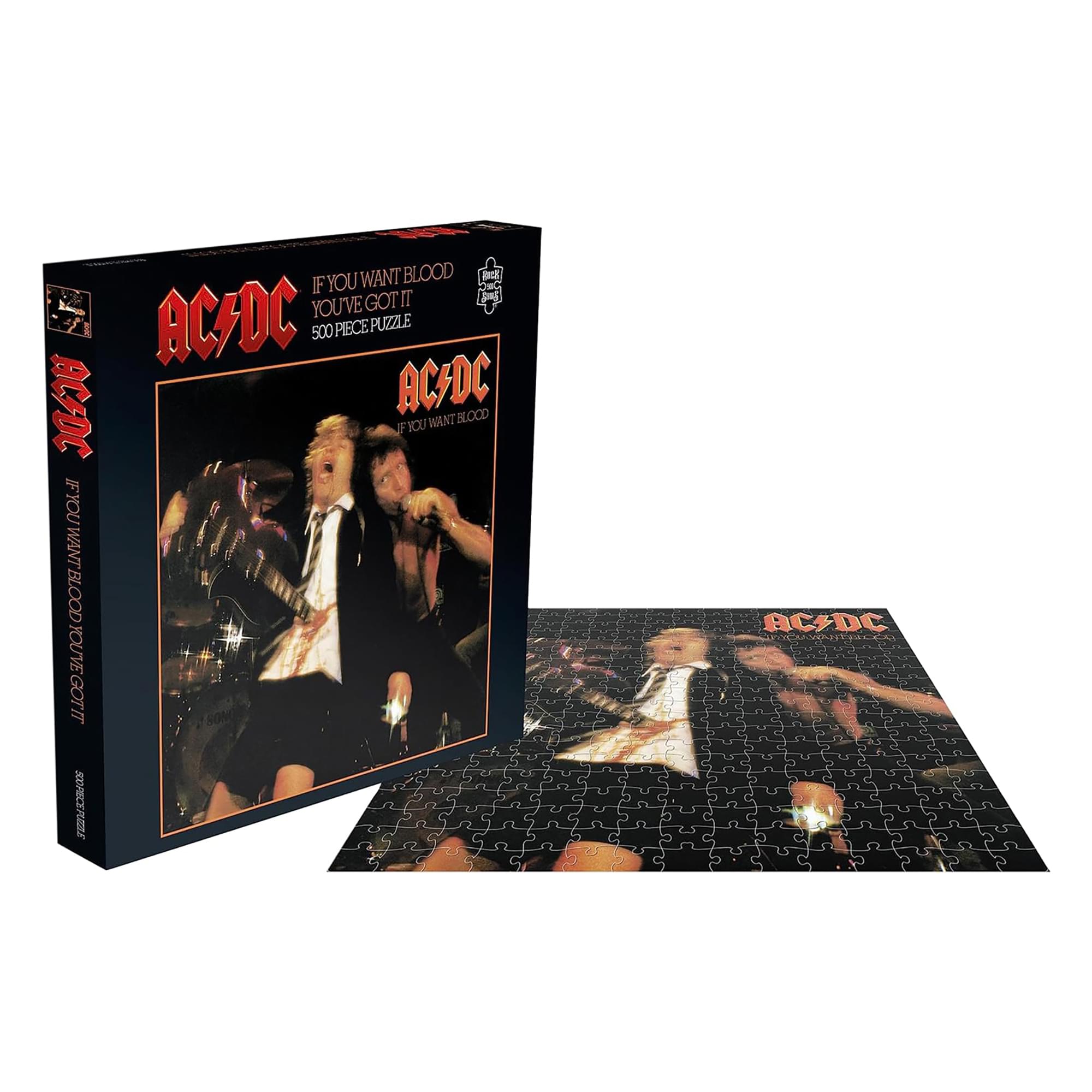 AC/DC If You Want Blood 500 Piece Jigsaw Puzzle