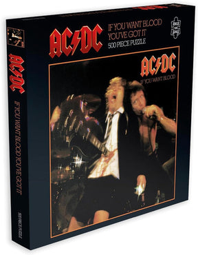 AC/DC If You Want Blood 500 Piece Jigsaw Puzzle
