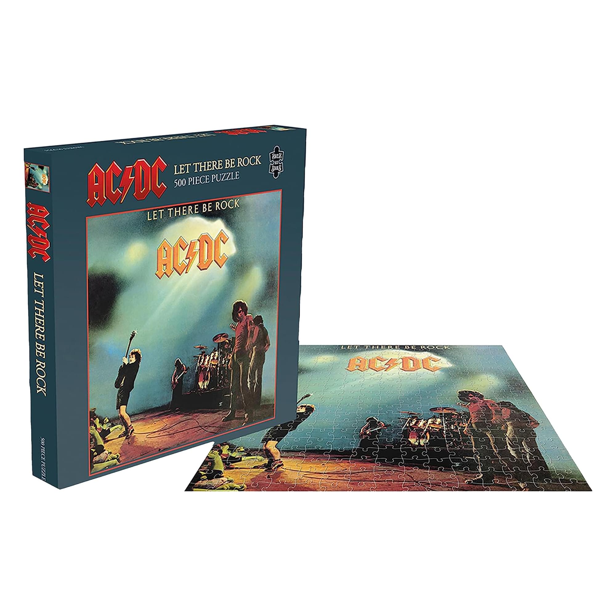 AC/DC Let There Be Rock 500 Piece Puzzle | Free Shipping