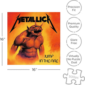 Metallica Jump In The Fire 500 Piece Jigsaw Puzzle