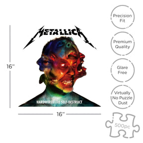 Metallica Hardwired to Self-Destruct 500 Piece Jigsaw Puzzle
