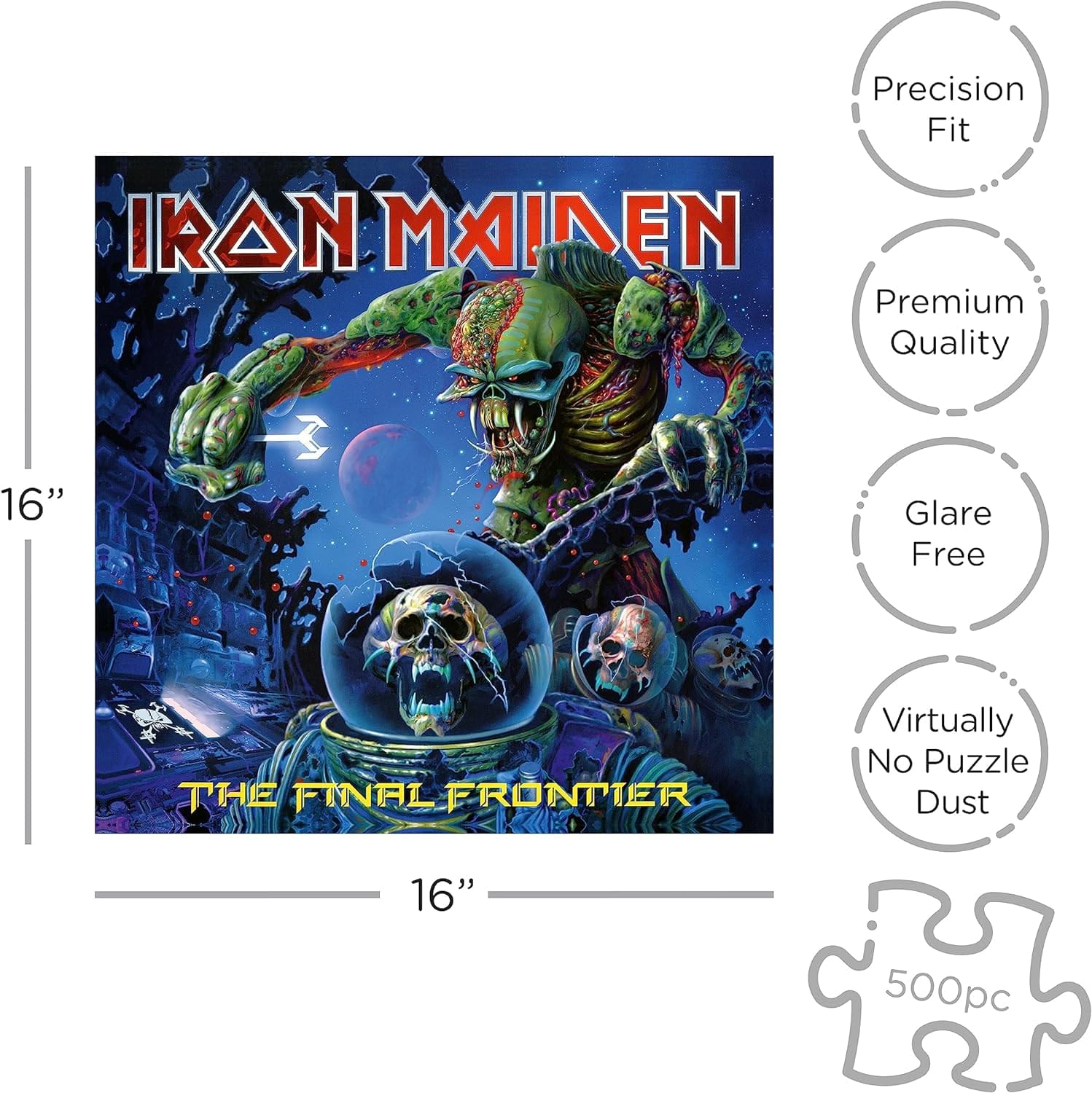 Iron Maiden The Final Frontier 500 Piece Jigsaw Puzzle