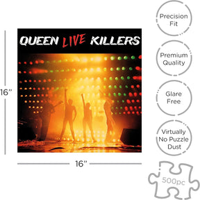 Queen Live Killers 500 Piece Jigsaw Puzzle
