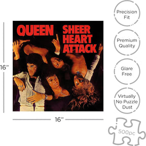 Queen Sheer Heart Attack 500 Piece Jigsaw Puzzle