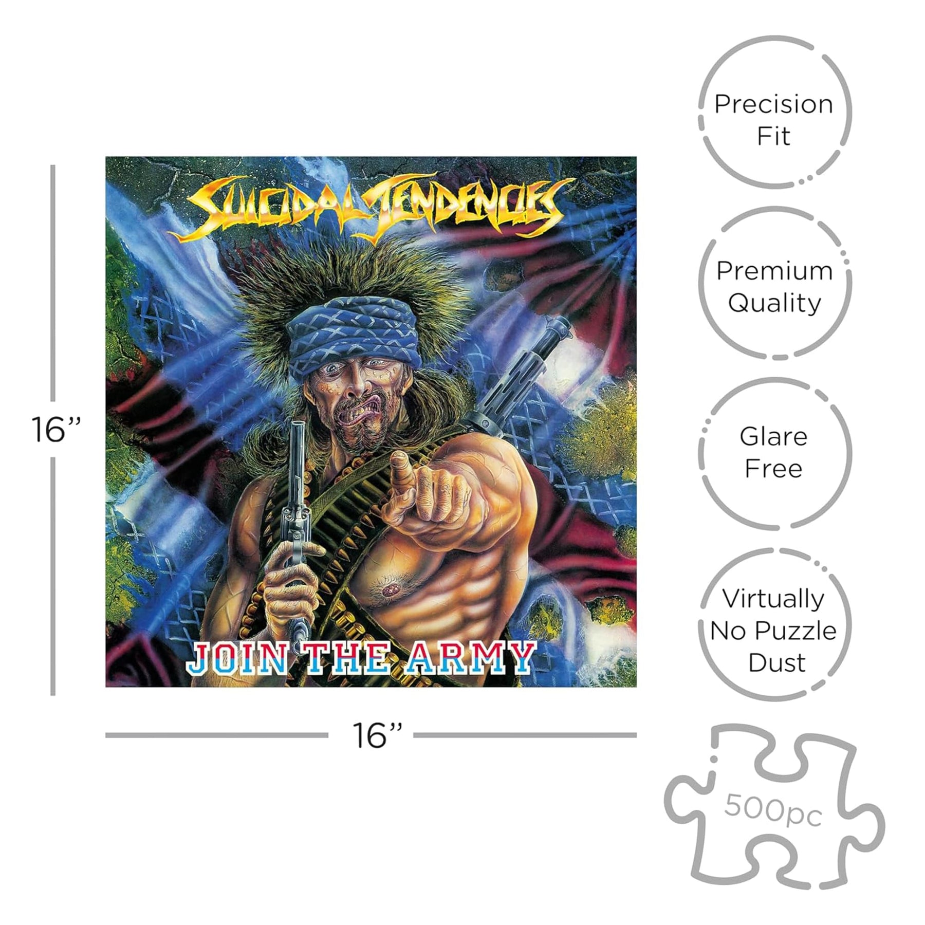Suicidal Tendencies Join The Army 500 Piece Jigsaw Puzzle
