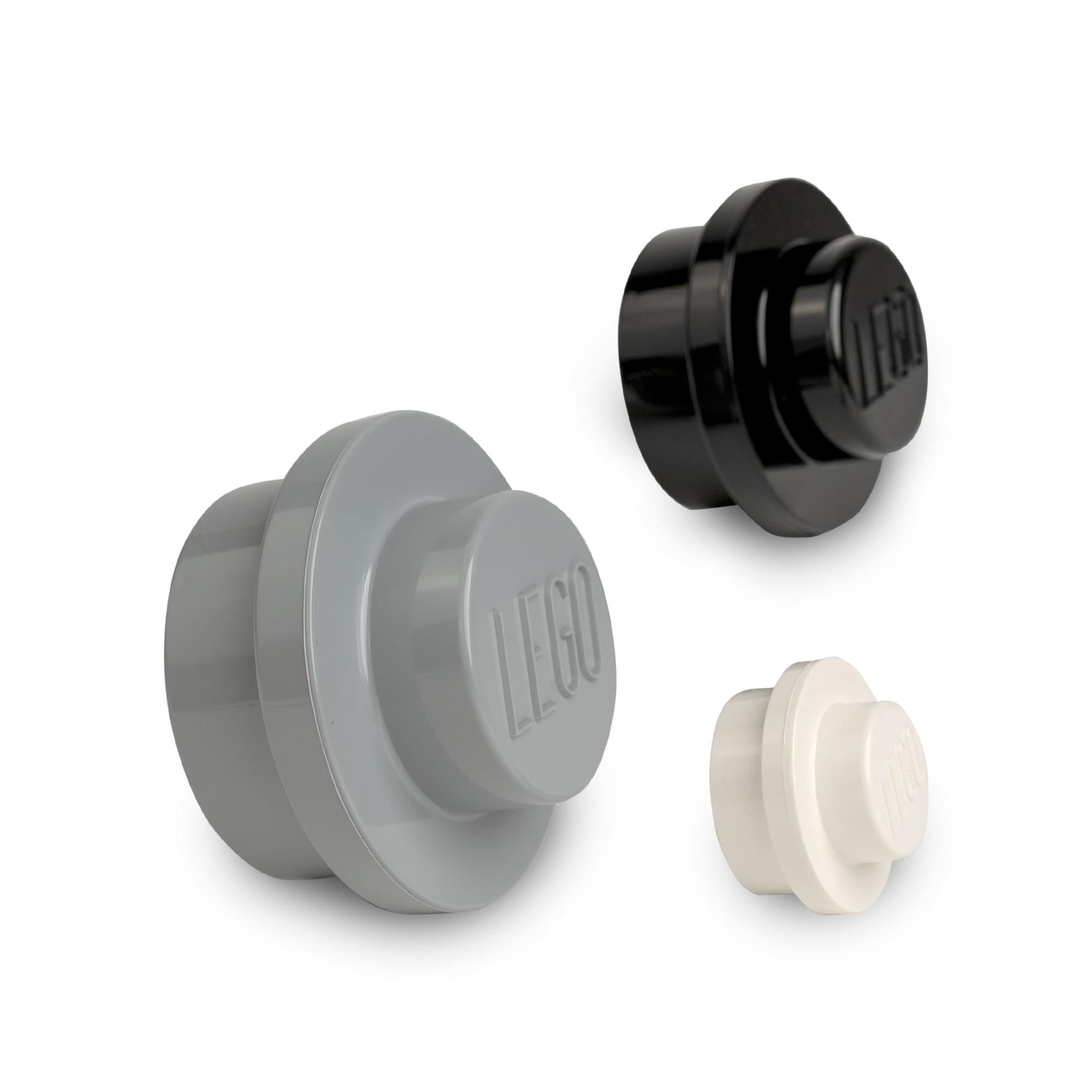 LEGO Wall Hanger Set | White | Black | Grey