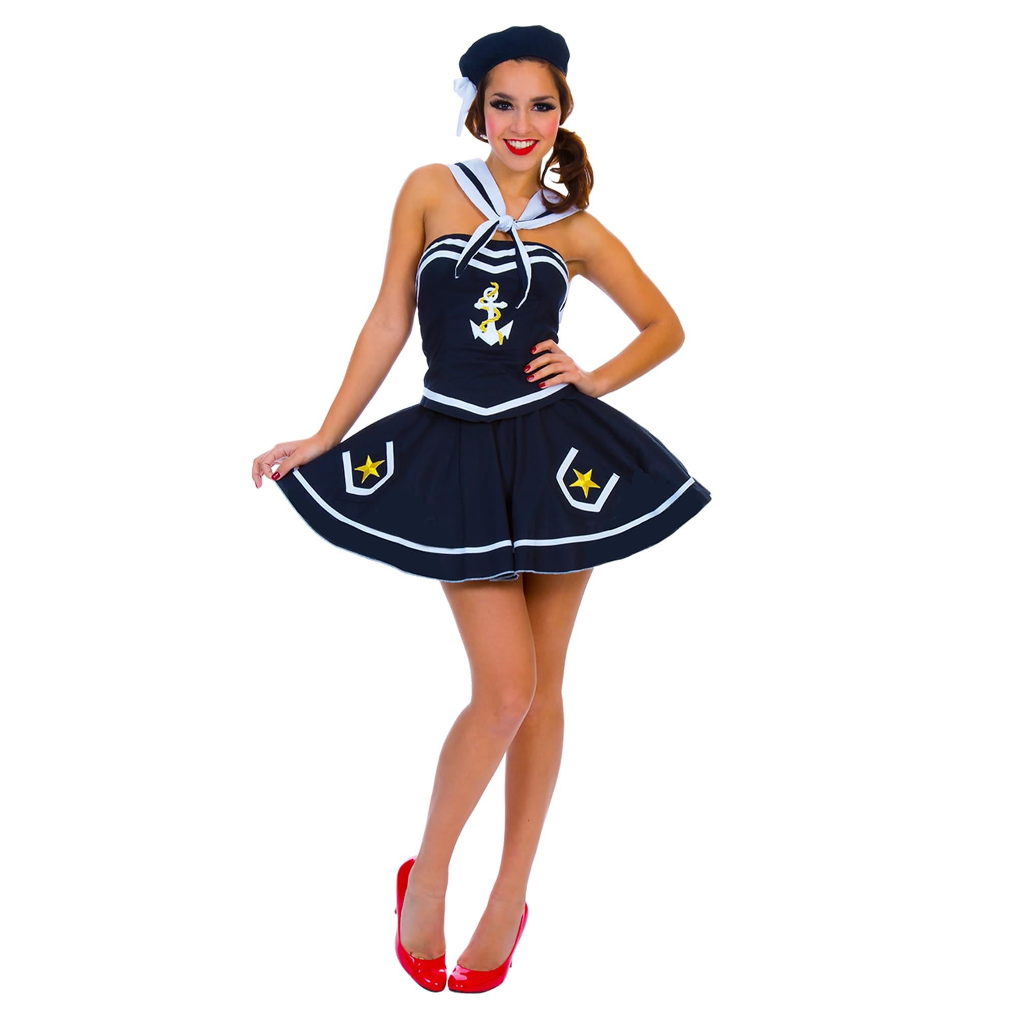 Flirty Sailor Med/ Adult Costume