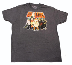 ABC's Dinosaurs Logo & Cast Men's Grey T-Shirt