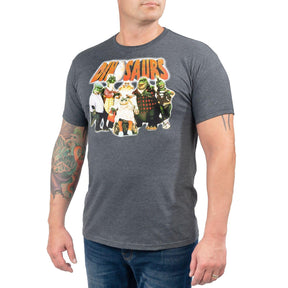 ABC's Dinosaurs Logo & Cast Men's Grey T-Shirt