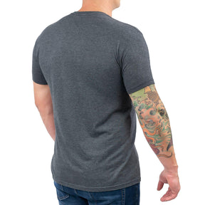 ABC's Dinosaurs Logo & Cast Men's Grey T-Shirt