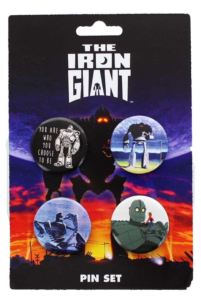 The Iron Giant Button 4-Pack