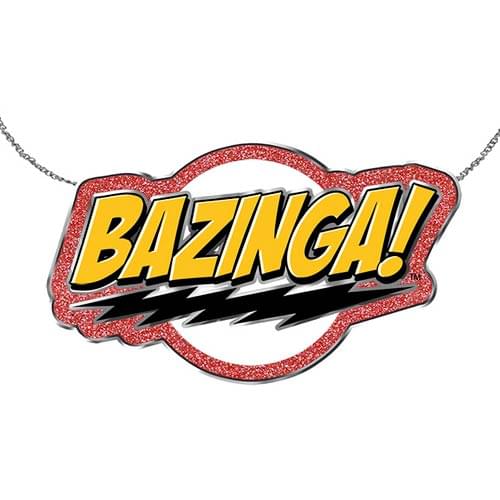 Big Bang Theory Bazinga Flash Necklace