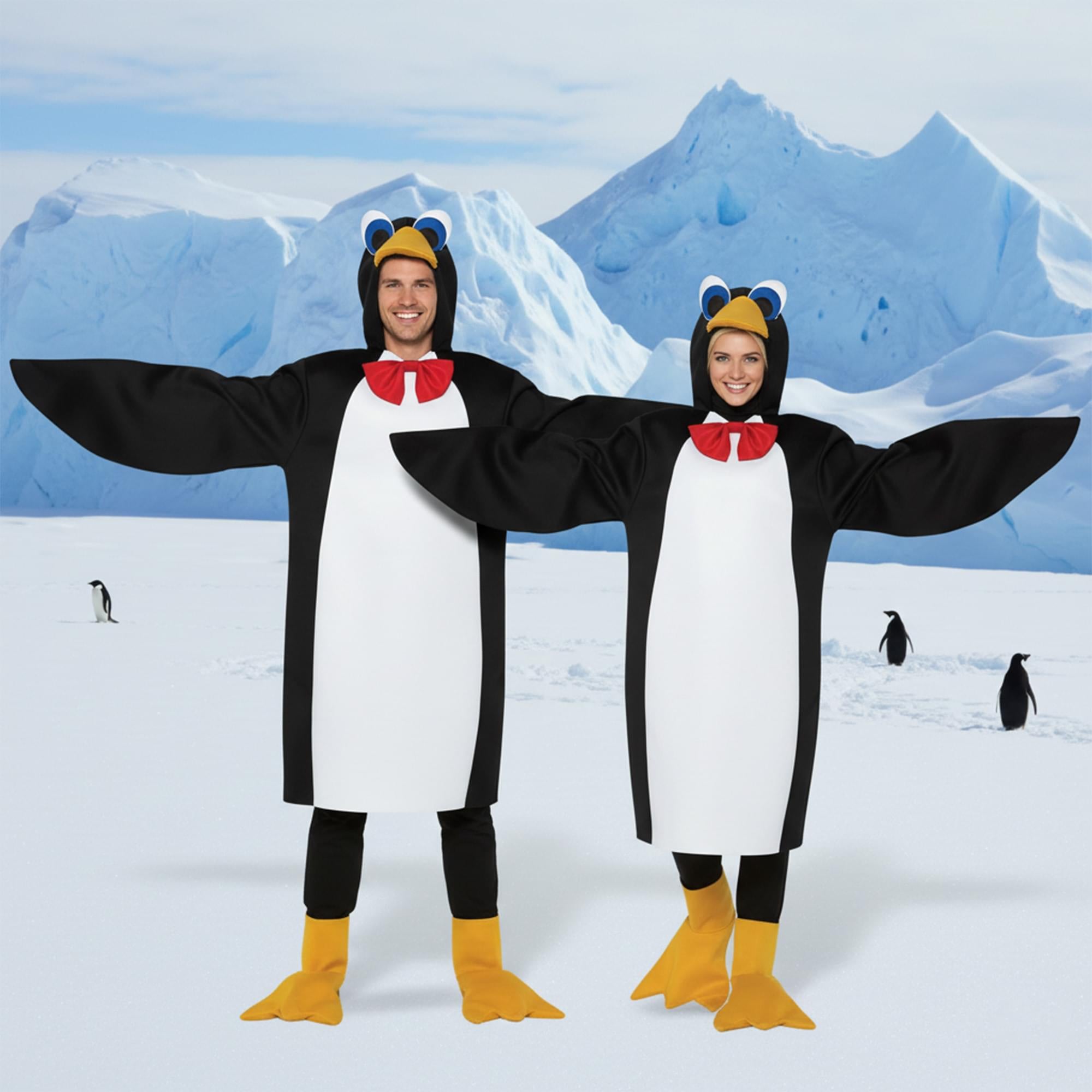 Penguin Couples Adult Costume Set