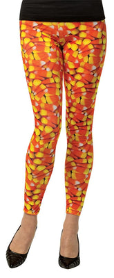 Candy Corn Leggings Adult Costume Accessory