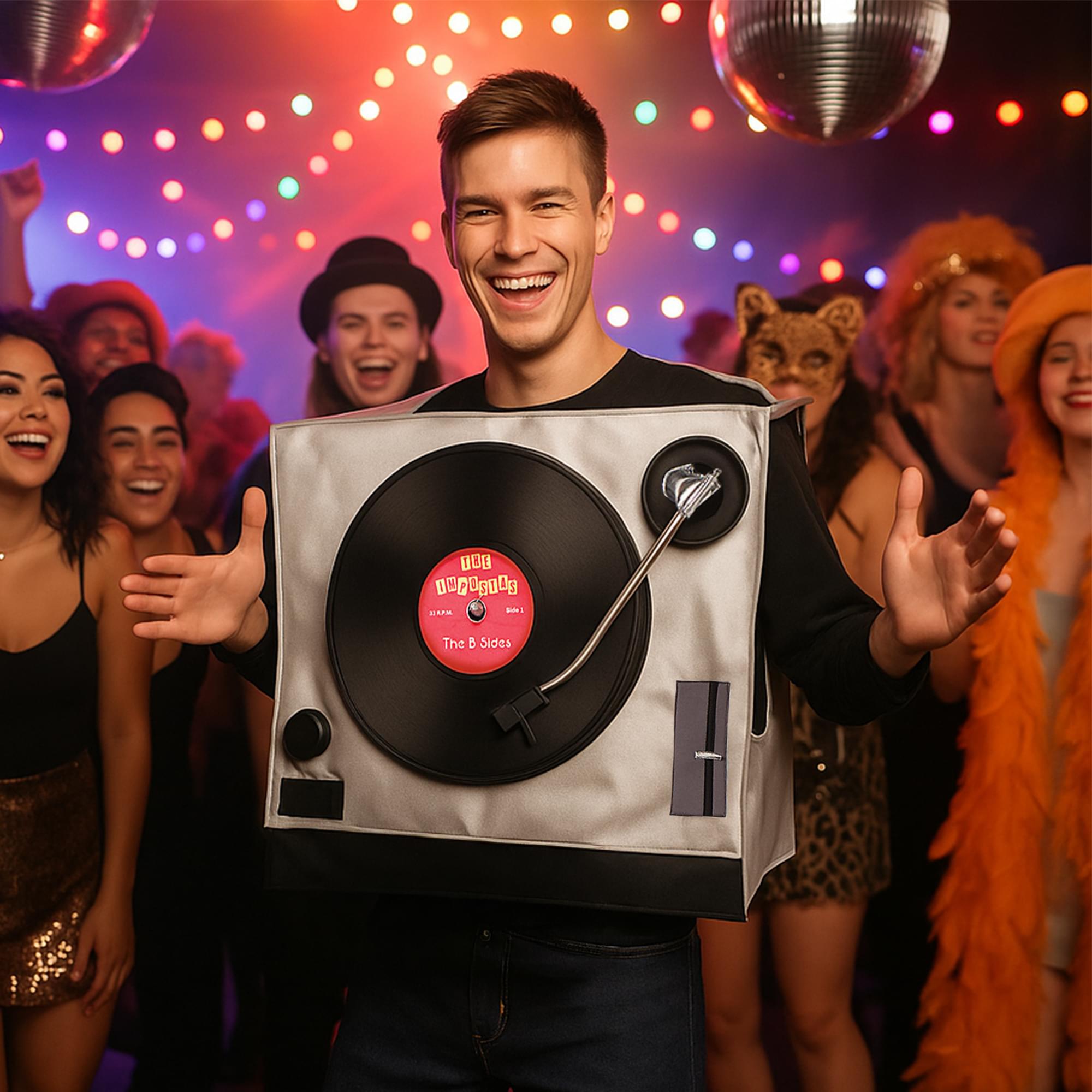 Turntable Adult Costume