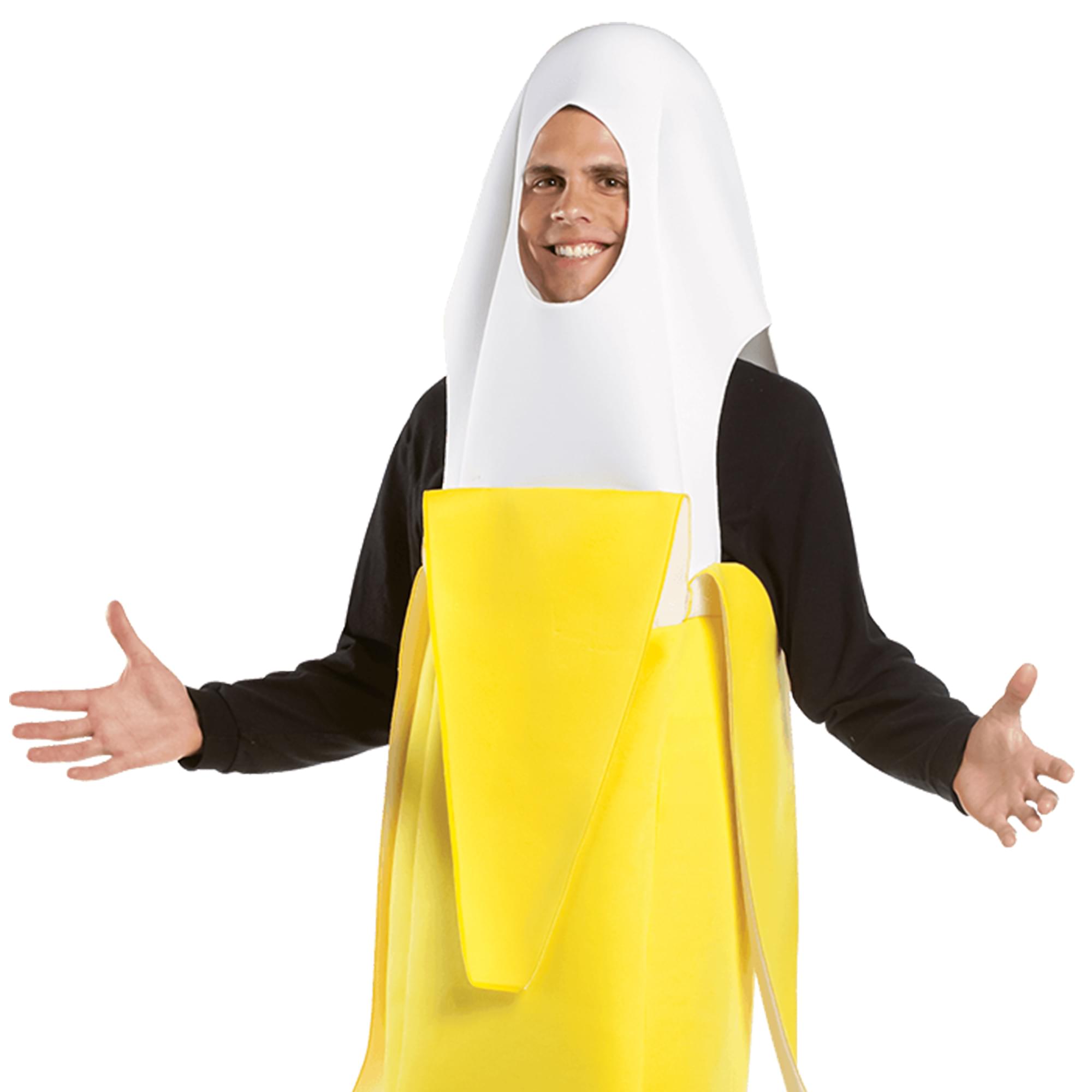 Peeled Banana Adult Costume