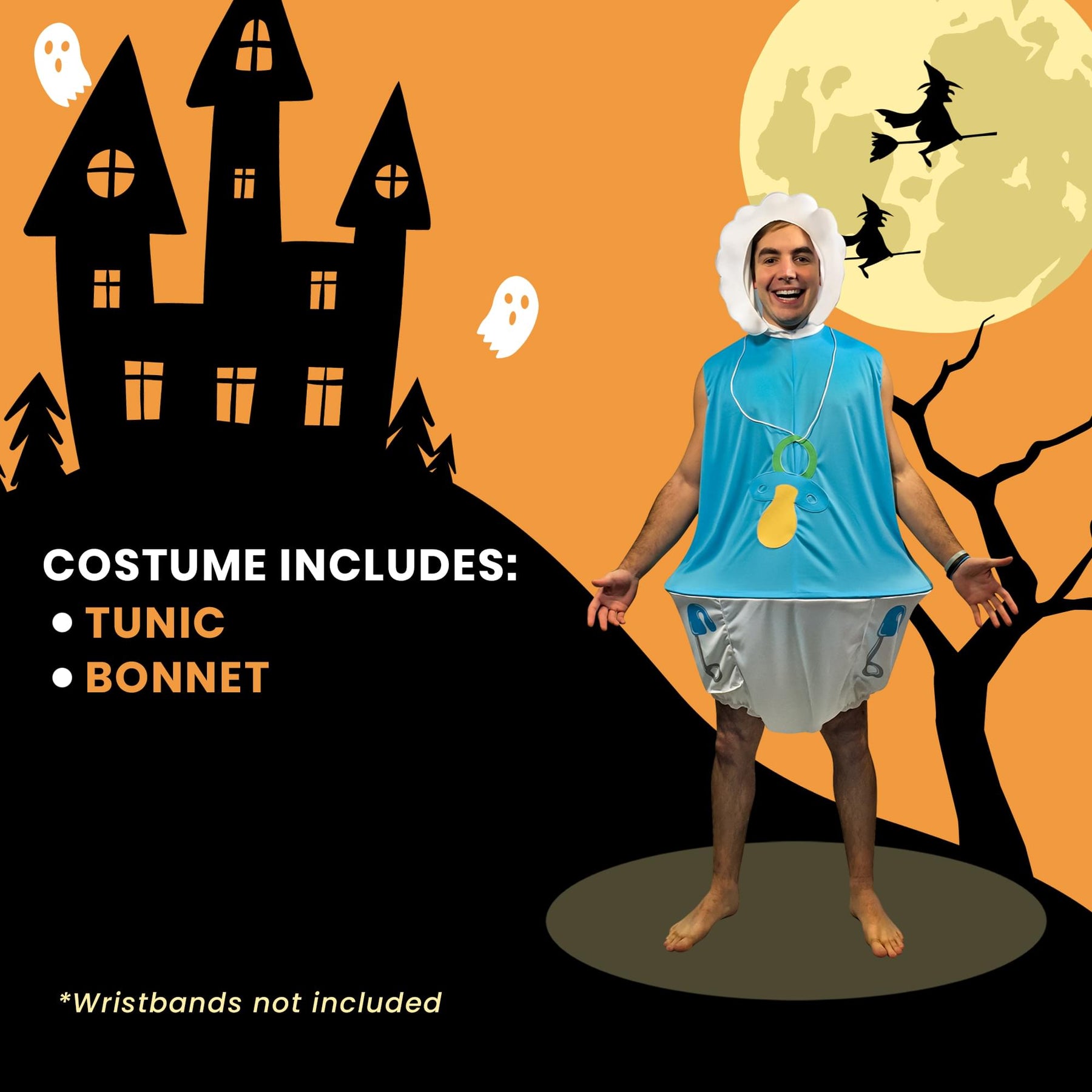 Baby Hoopster Adult Costume | One Size