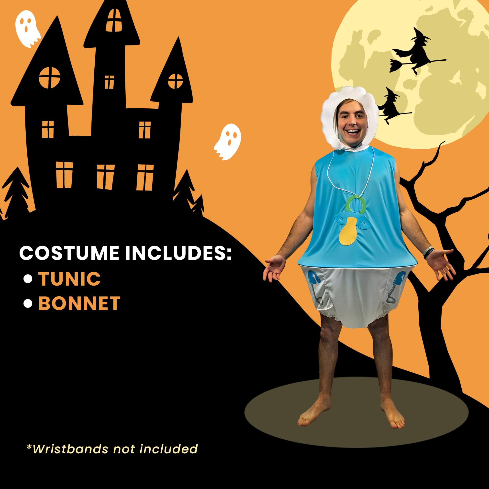 Baby Hoopster Adult Costume | One Size