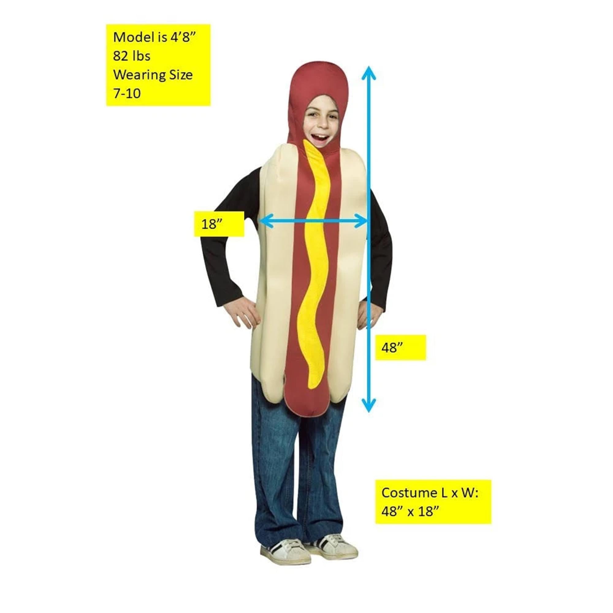 Hot Dog Costume Child