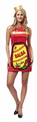 Hot & Spicy Salsa Dress Adult Costume