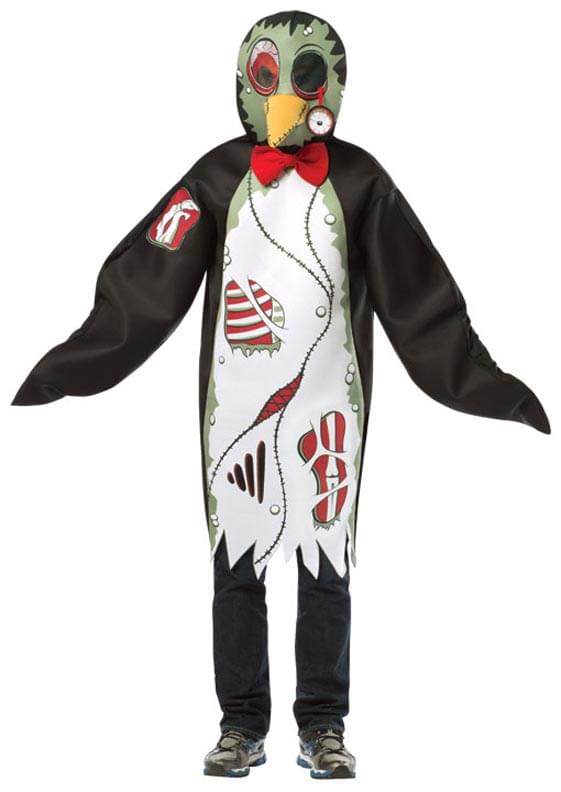 Zombie Penguin Costume Tunic Adult