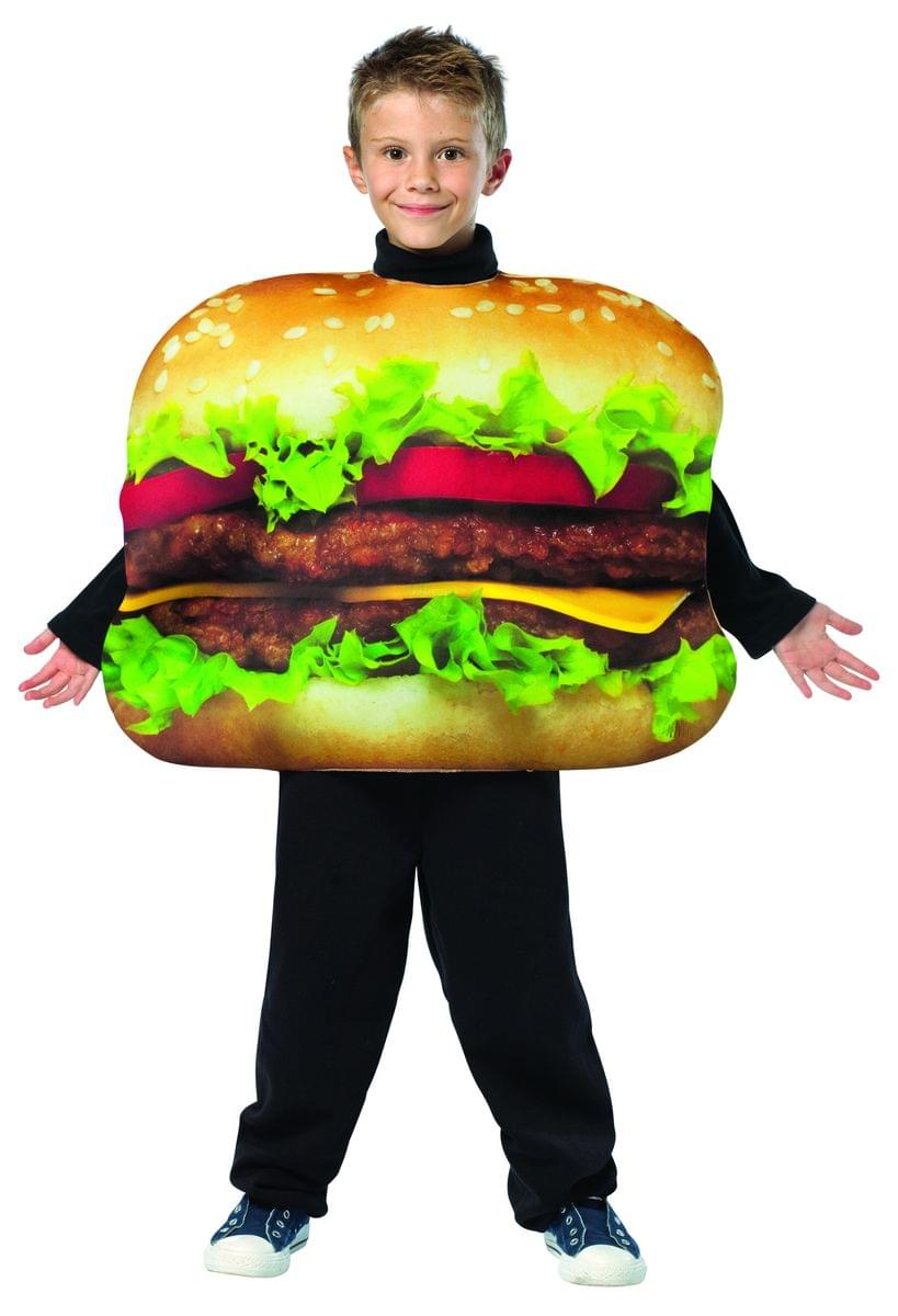 Get Real Cheeseburger Costume Child