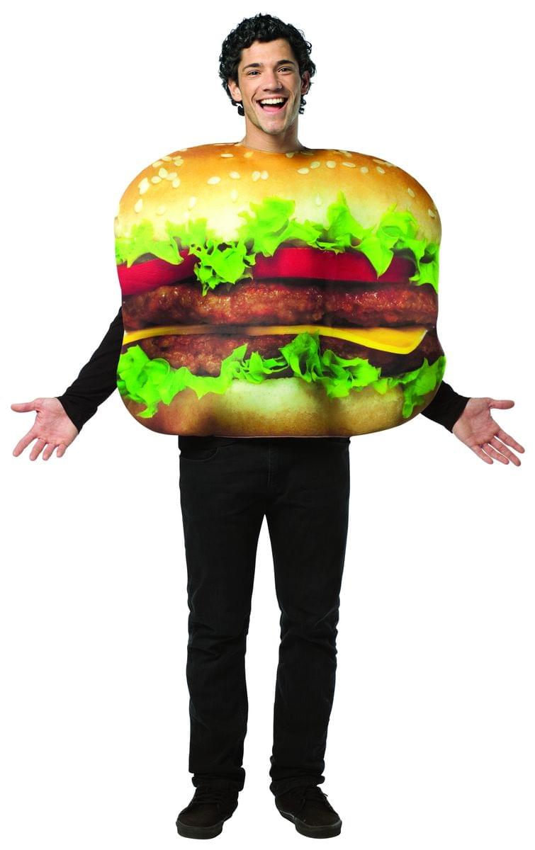 Get Real Cheeseburger Costume Adult