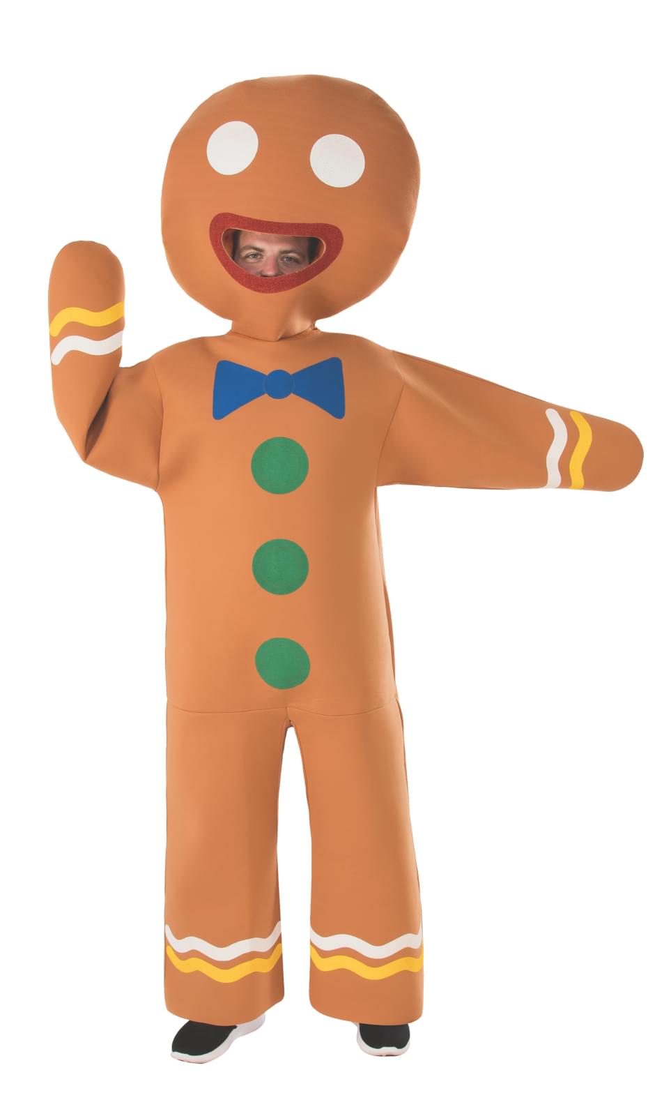 Gingerbread Man Adult Costume | One Size