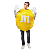 M & M Yellow Adult Costume | One Size