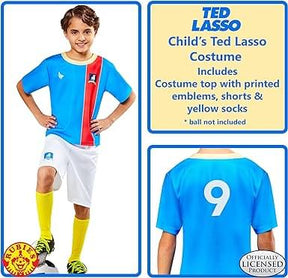 Ted Lasso AFC Richmond Soccer Uniform Child Costume