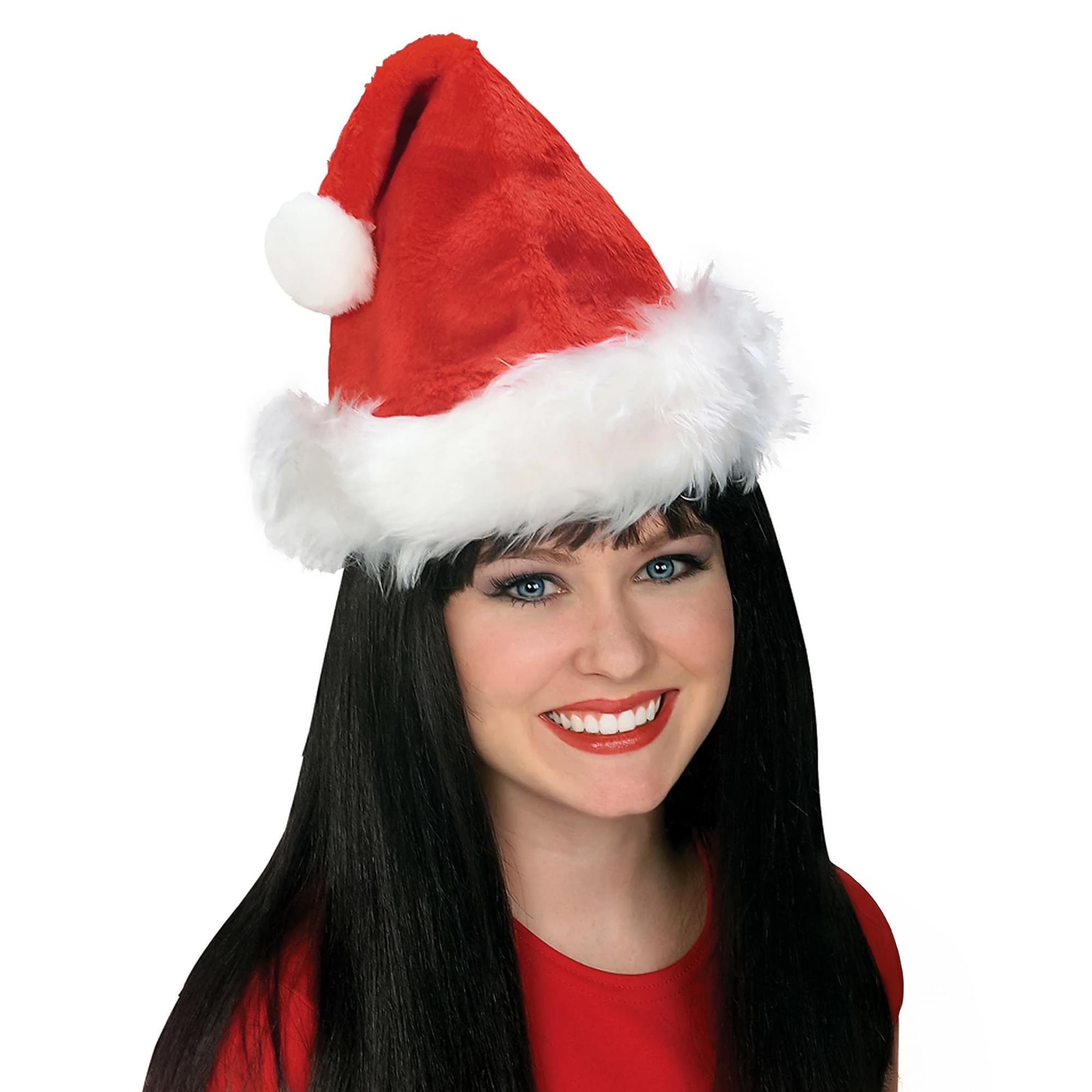 Traditional Santa Hat Adult Costume Accessory