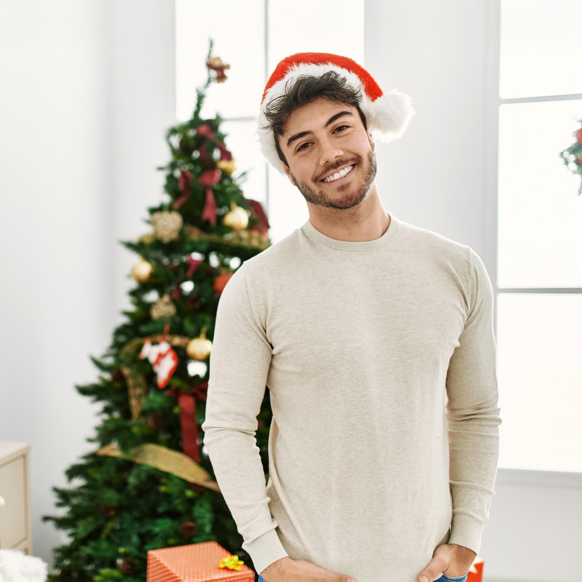 Traditional Santa Hat Adult Costume Accessory