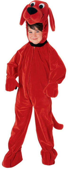 Clifford The Big Red Dog Jumpsuit Toddler Costume