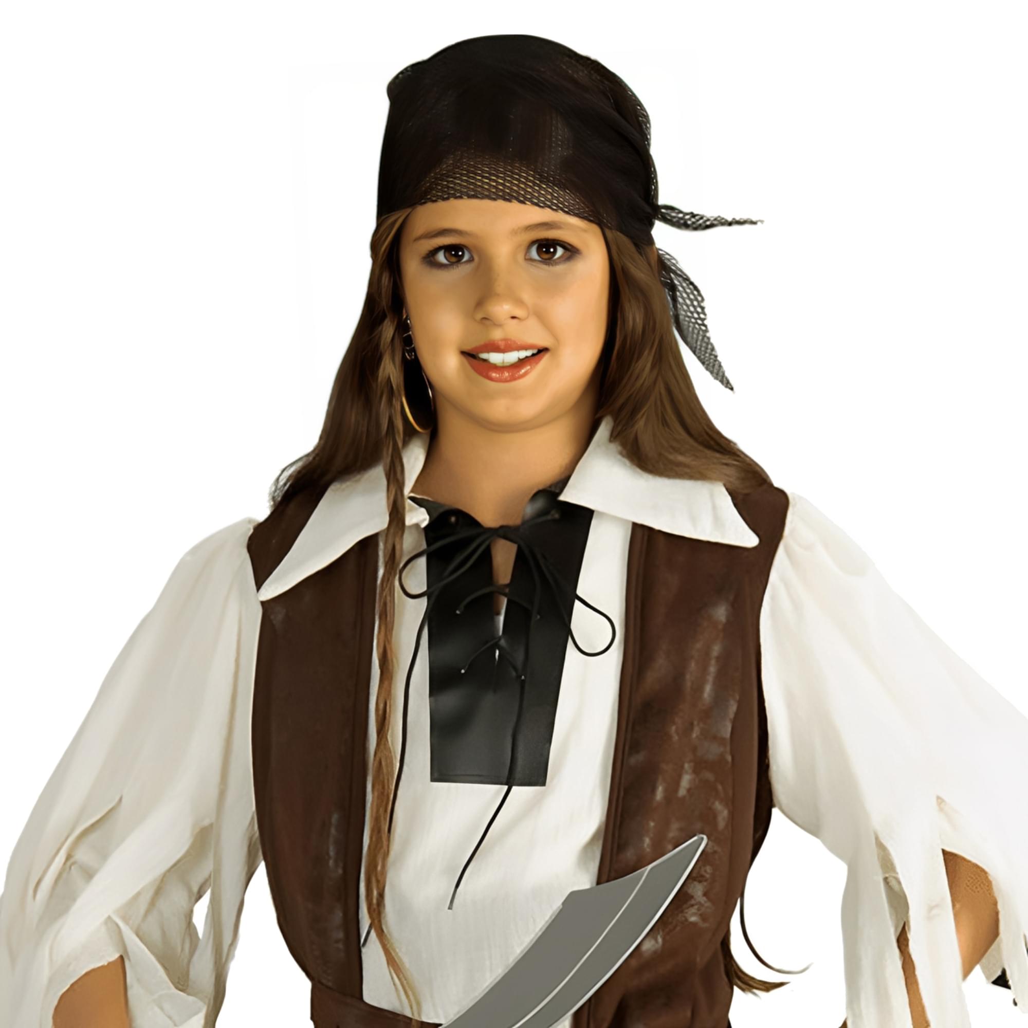 Caribbean Pirate Queen Child Costume