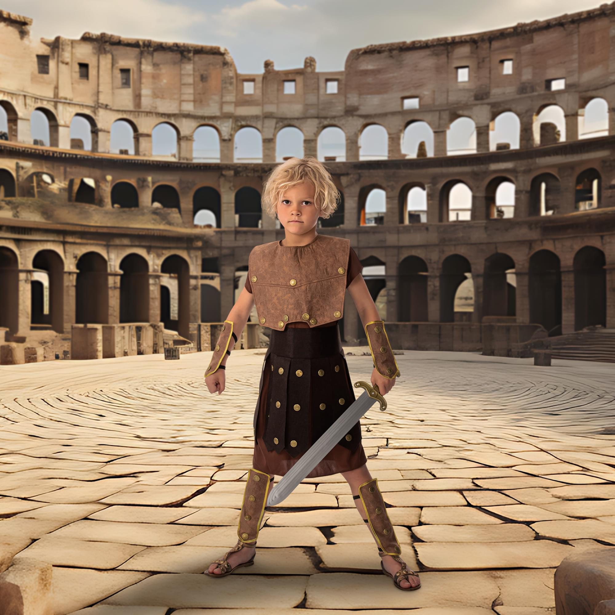 Little Warrior Child Costume