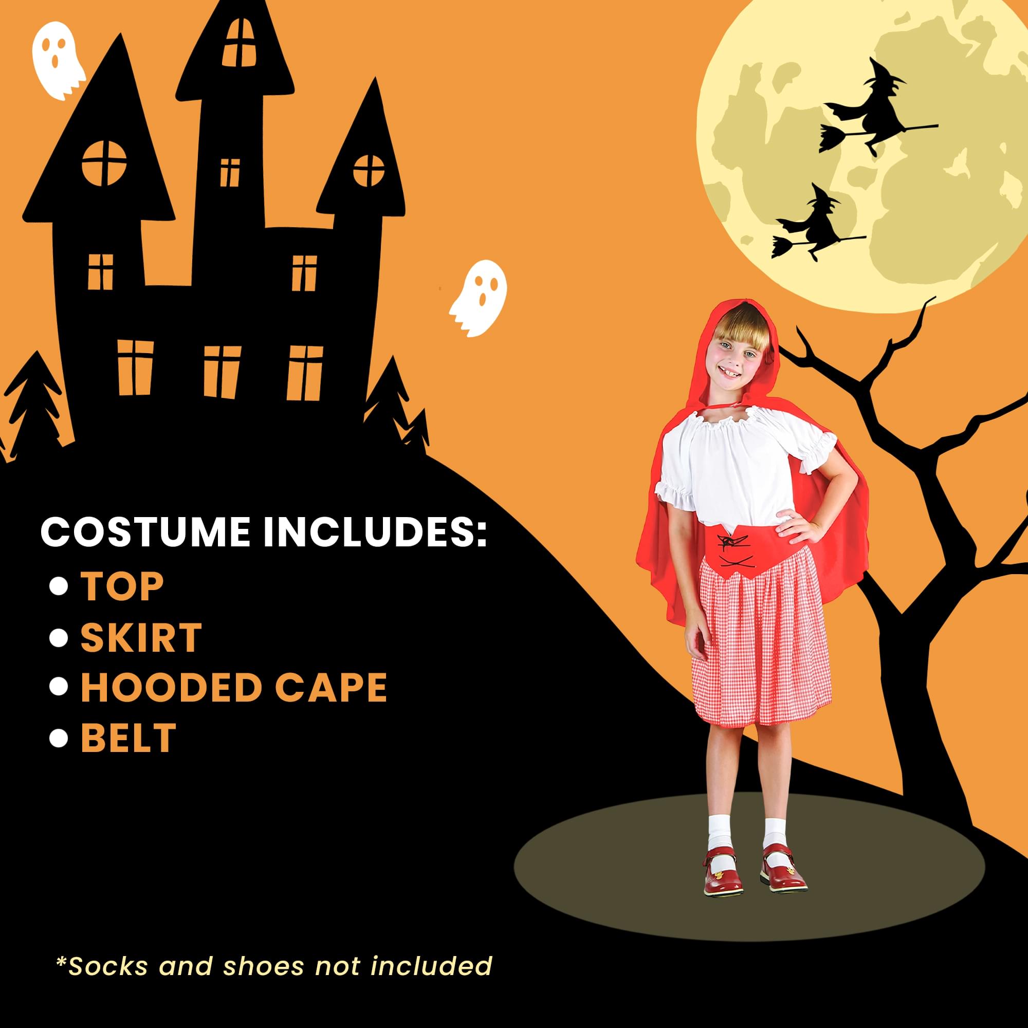 Red Riding Hood Girl Child Costume