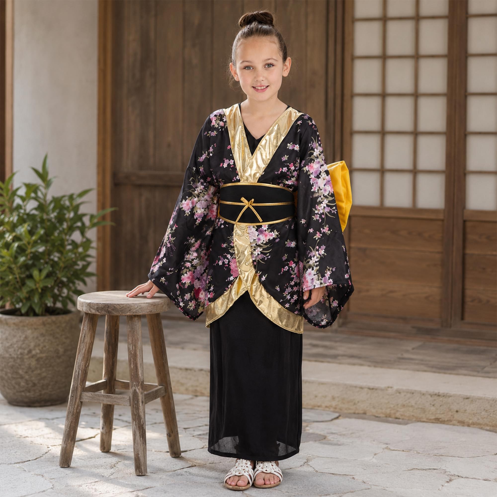 Japanese Geisha Child Costume | 5-7 Years