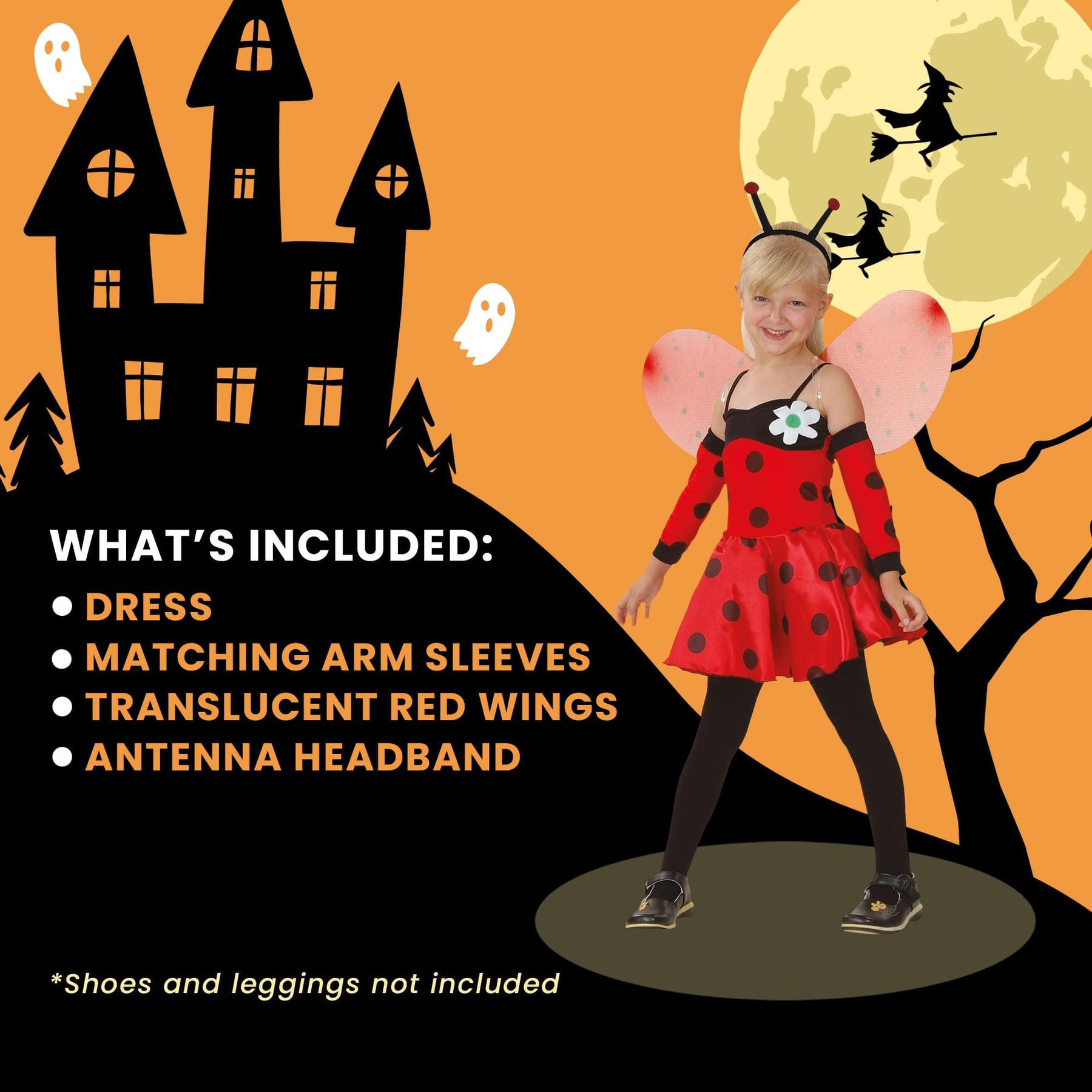 Ladybird Child Costume
