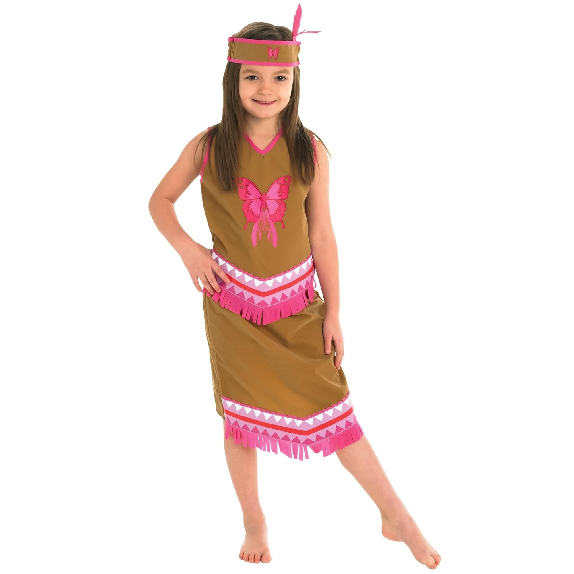 Indian Squaw Child Costume