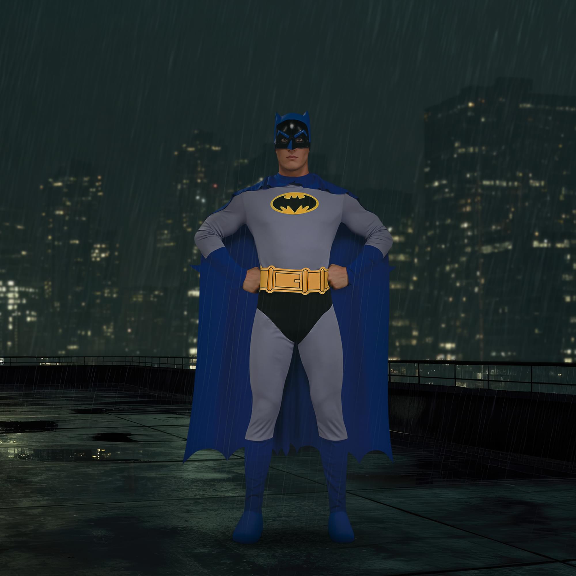 DC Batman Brave and Bold Adult Superhero Costume