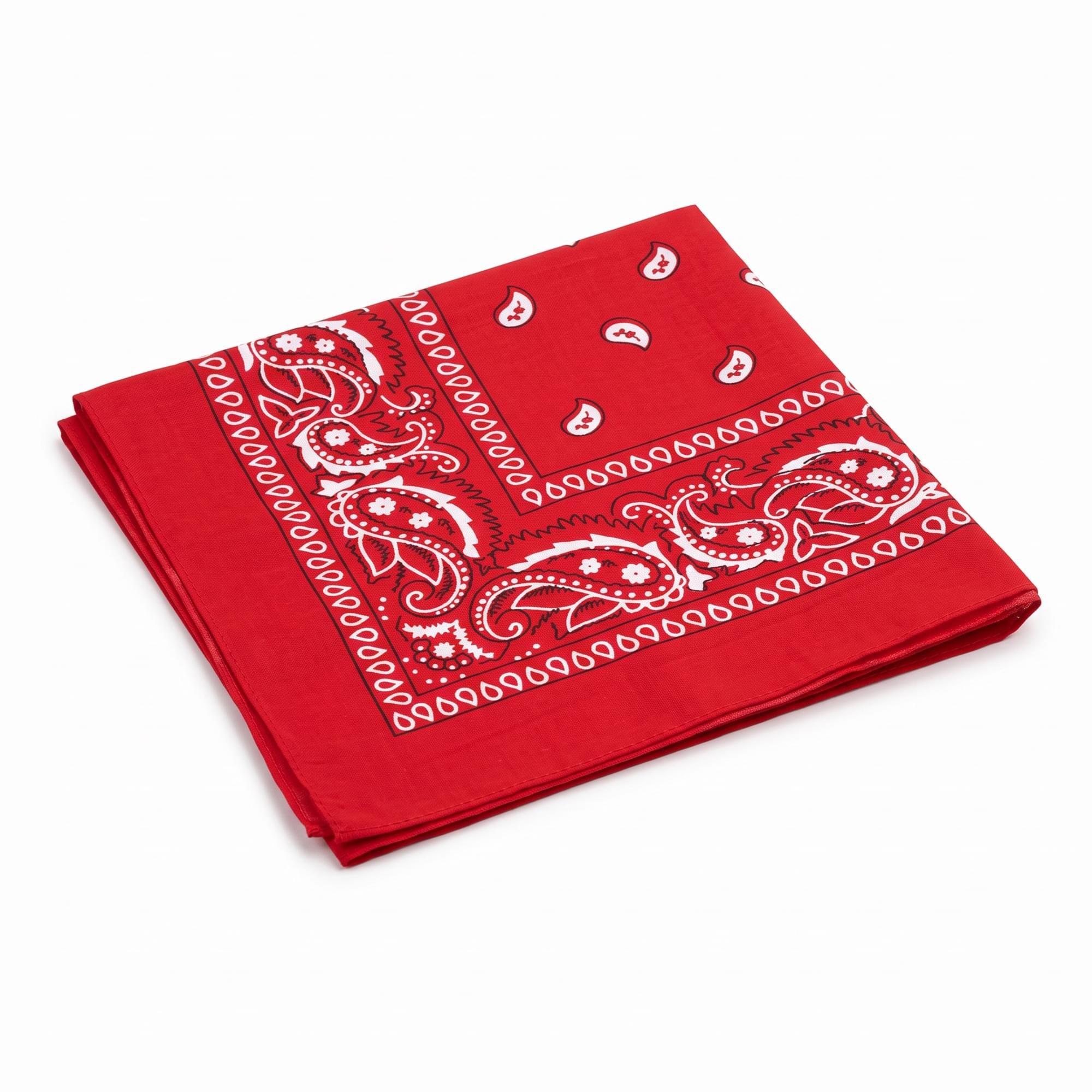 Red Cowboy Bandana Adult Costume Accessory