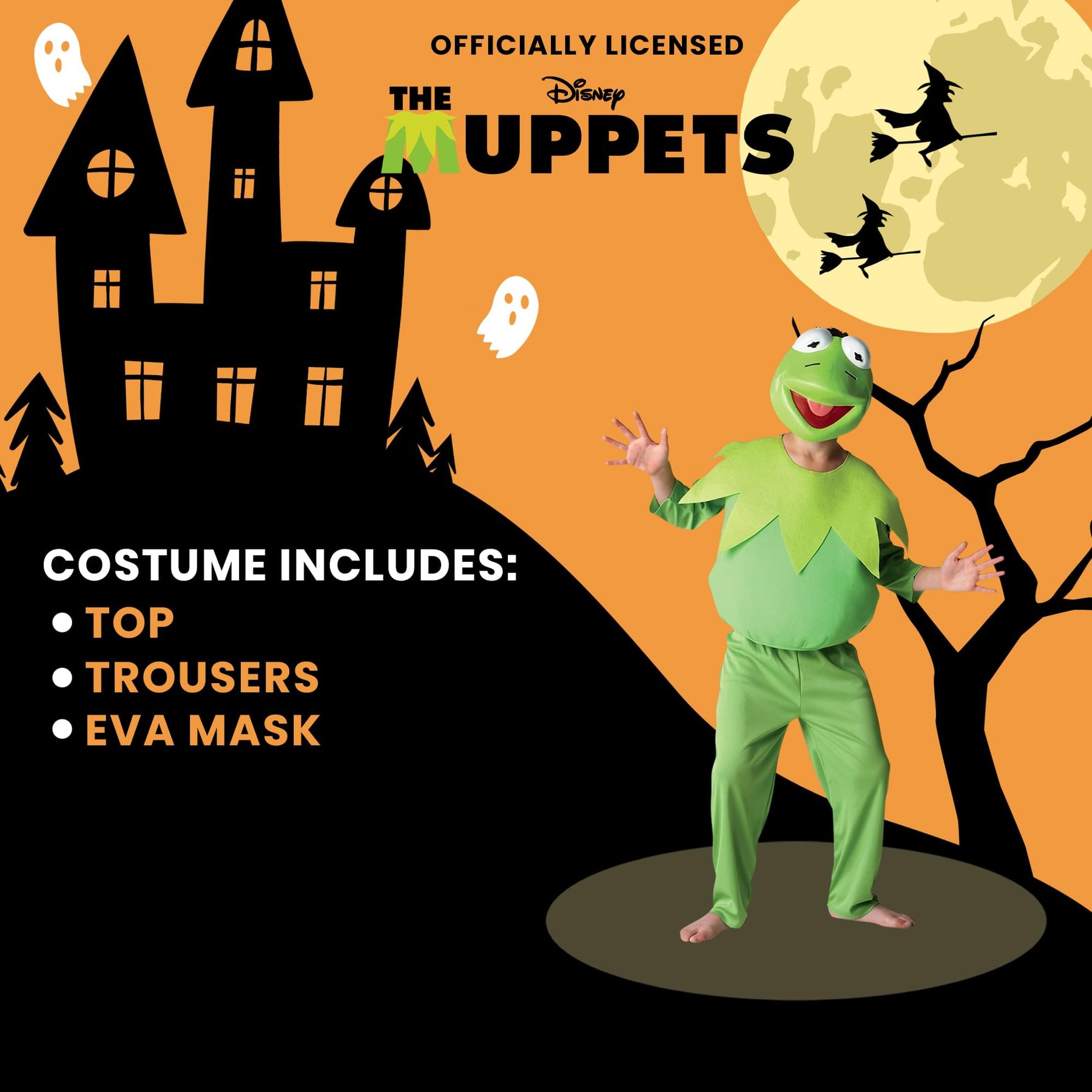 The Muppets Kermit Child Costume
