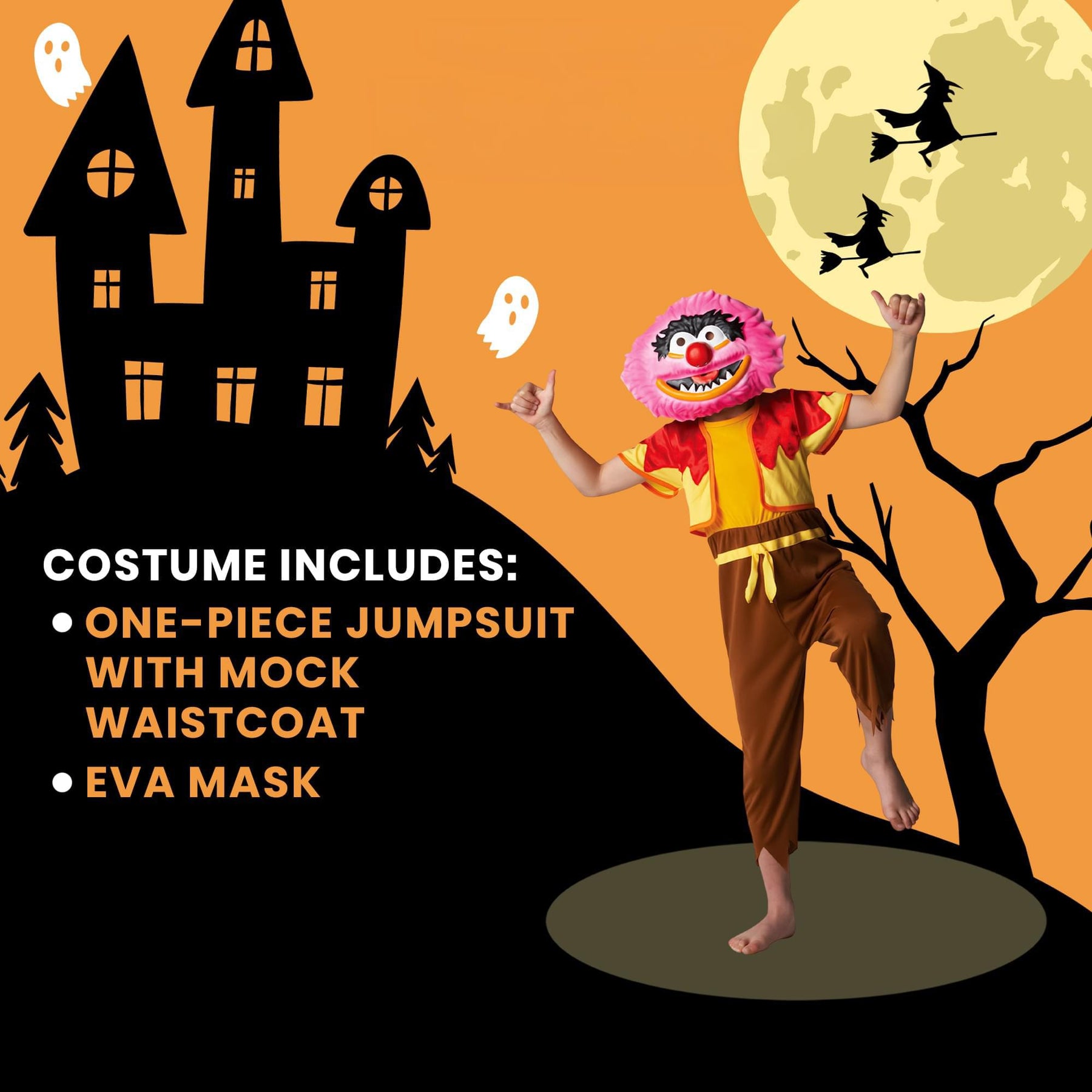The Muppets Animal Child Costume